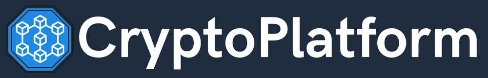 CryptoPlatform logo donker